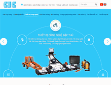 Tablet Screenshot of cic.com.vn