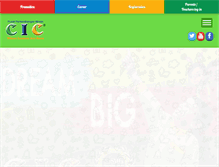 Tablet Screenshot of cic.com.my