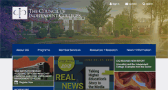 Desktop Screenshot of cic.edu